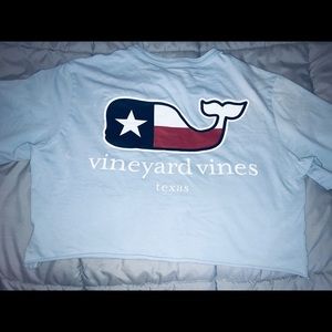 vinyard vines cropped tee